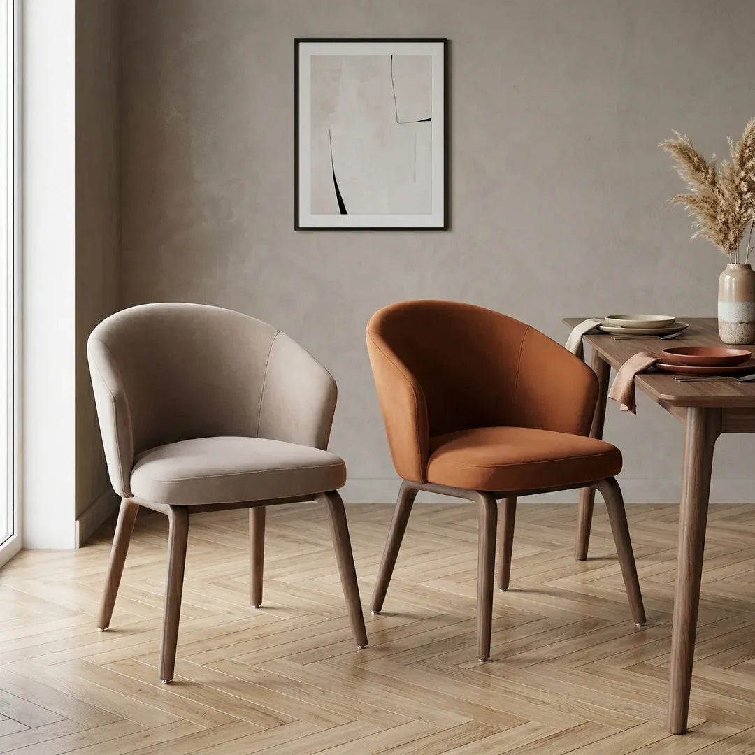 Woodmere Dining Chair – Rusty Orange