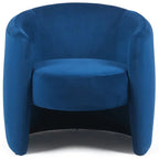 Dylan Accent Chair – Velvet | Navy