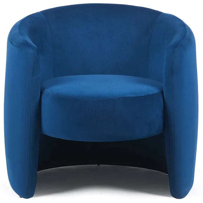 Dylan Accent Chair – Velvet | Navy