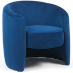 Dylan Accent Chair – Velvet | Navy