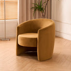 Dylan Accent Chair – Velvet | Caramel