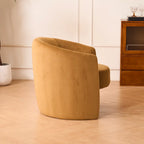 Dylan Accent Chair – Velvet | Caramel