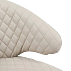 Gemma Accent Chair – PU Leather | Beige