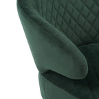 Gemma Accent Chair – Velvet | Dark Green