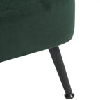 Gemma Accent Chair – Velvet | Dark Green