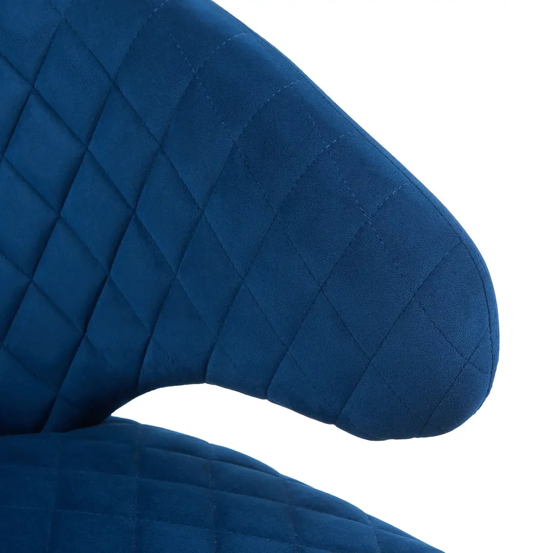 Gemma Accent Chair – Velvet | Navy