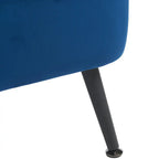 Gemma Accent Chair – Velvet | Navy