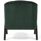 Nico Accent Chair – Velvet | Dark Green