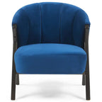 Nico Accent Chair – Velvet | Navy