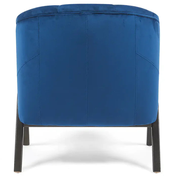 Nico Accent Chair – Velvet | Navy