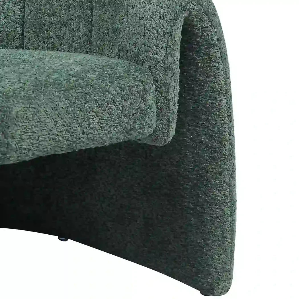 Taylor Accent Chair – Textured | Dark Green