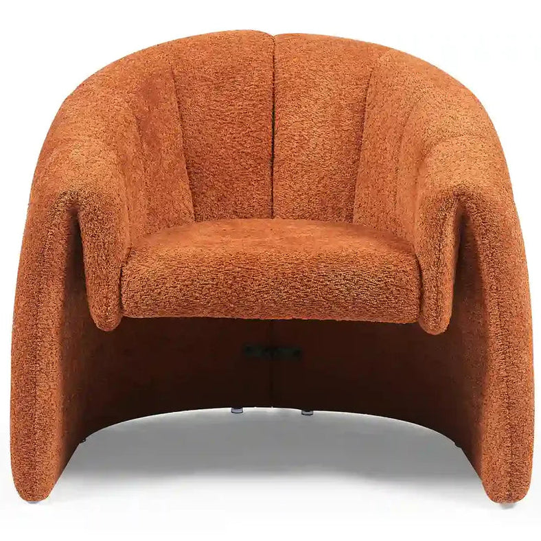 Taylor Accent Chair – Textured | Orange