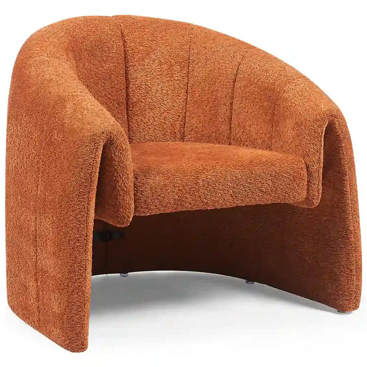 Taylor Accent Chair – Textured | Orange
