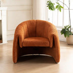 Taylor Accent Chair – Textured | Orange