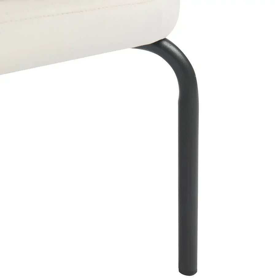 Vivien Accent Chair – Velvet | Beige