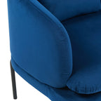 Vivien Accent Chair – Velvet | Navy