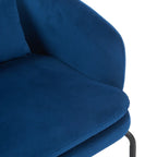 Vivien Accent Chair – Velvet | Navy